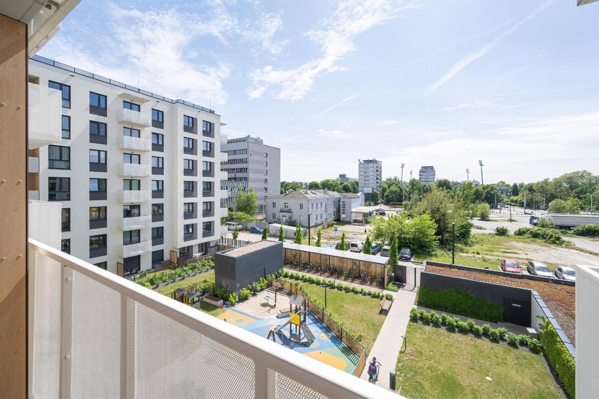 Miedziana Bright Apartment With Balcony And Parking Wroclaw By Noclegi Renters Exteriör bild
